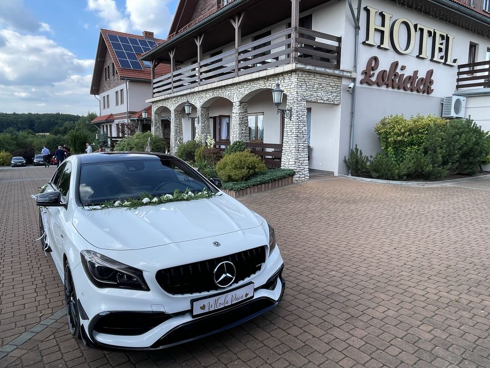Samochód do Ślubu , Samochód na wesele  Mercedes CLA 45 AMG