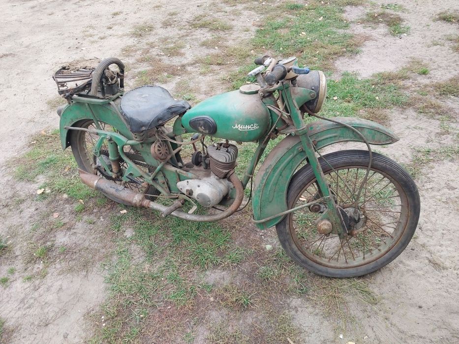 Motocykl Mińsk M1M  shl m 04 wfm wsk