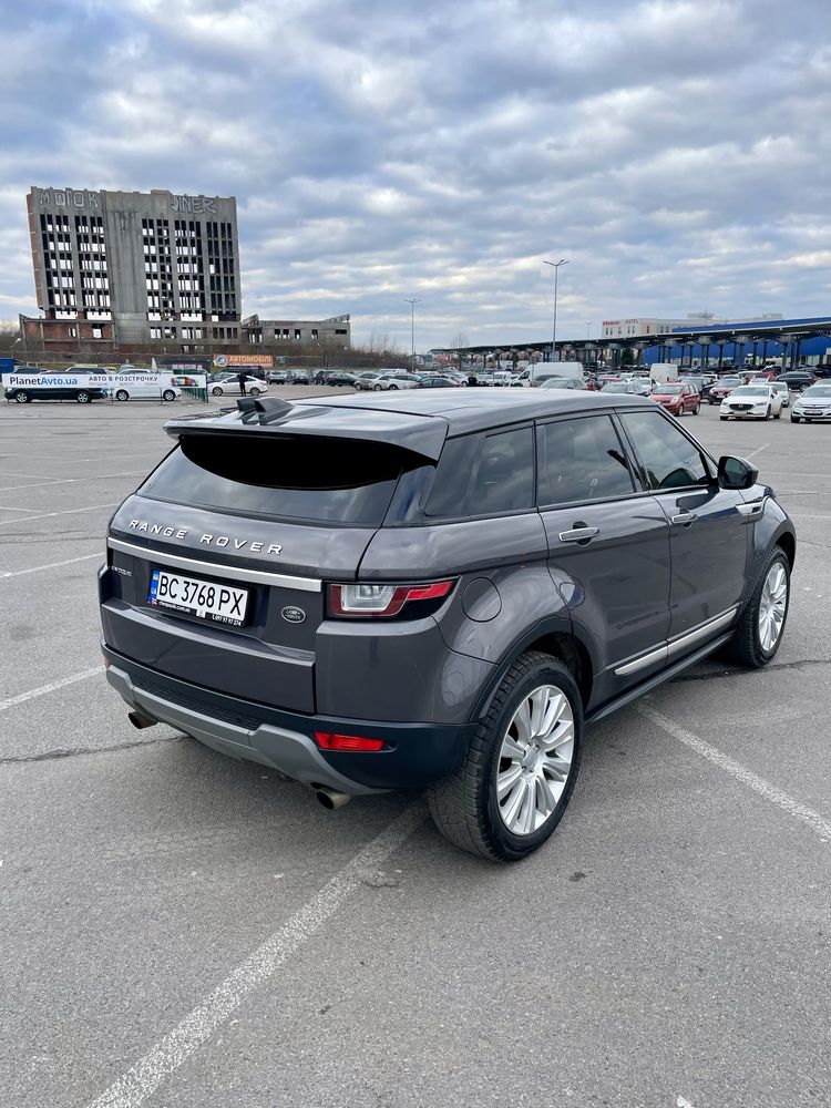 Range Rover Land Rover Evoque максимальна комплектація