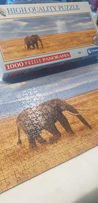 Puzzle 1000 słoń