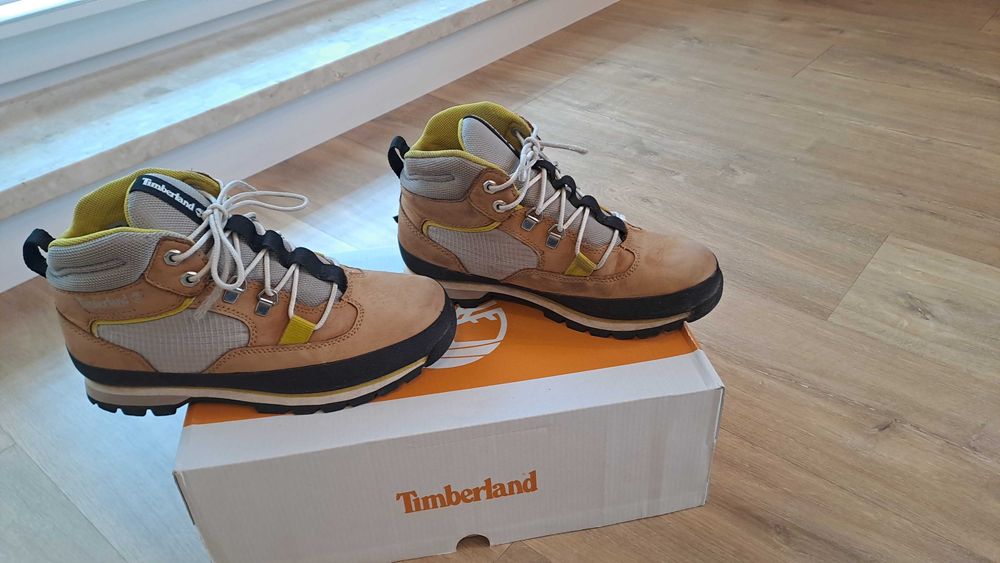 Buty Timberland Euro Hiker – trapery śniegowce, rozmiar 37,5 (23,5 cm)