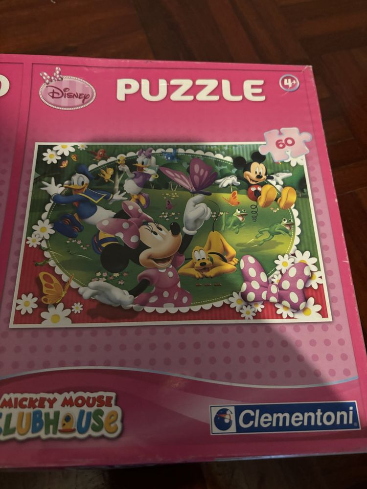 Puzzle da minie 2 em 1