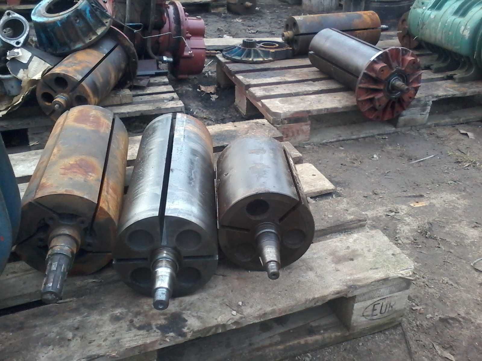 Pompa MEC 6500.Wał. Wirnik.