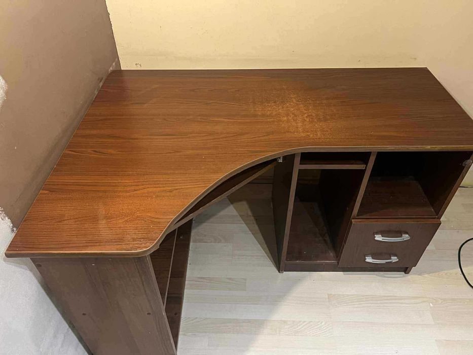 Komplet mebli - biurko łóżko szafa regał półka