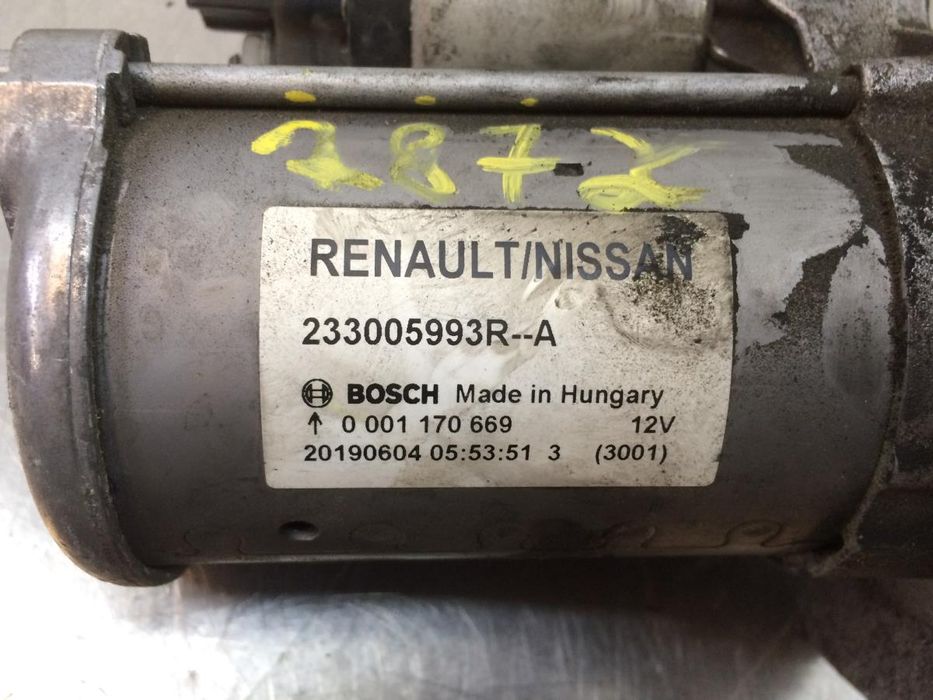 Motor de arranque NISSAN Micra V (K14)
