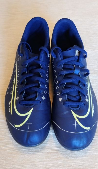 Chuteira Nike Mercurial  azul marinho nº 40
