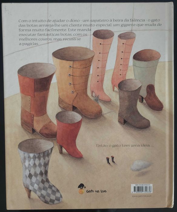 Livro “O Gato das Botas”, de Ayano Imaí – Bom estado