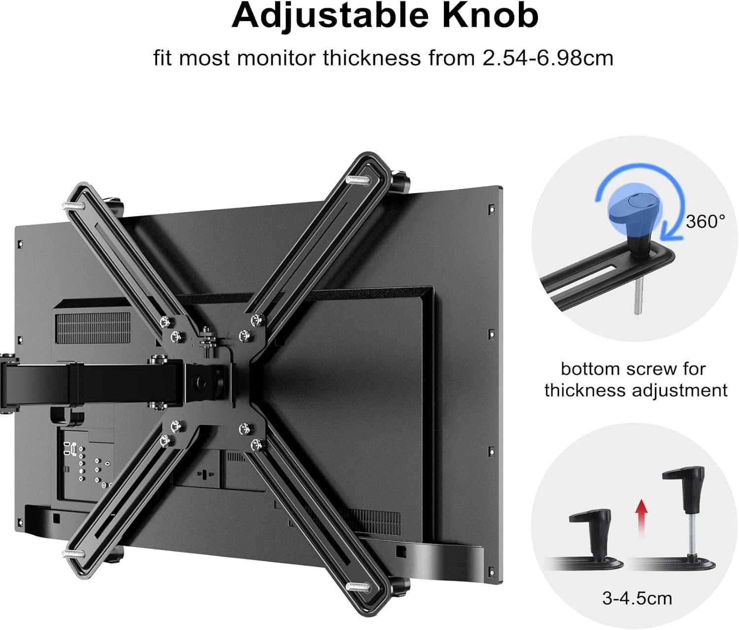 Adapter uchwyt do monitora 13-27 cali