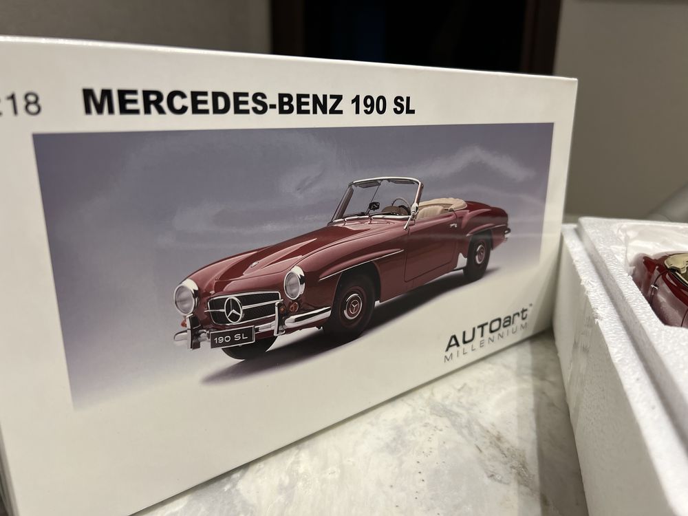 Mercedes Benz 190SL AUTOart 1/18