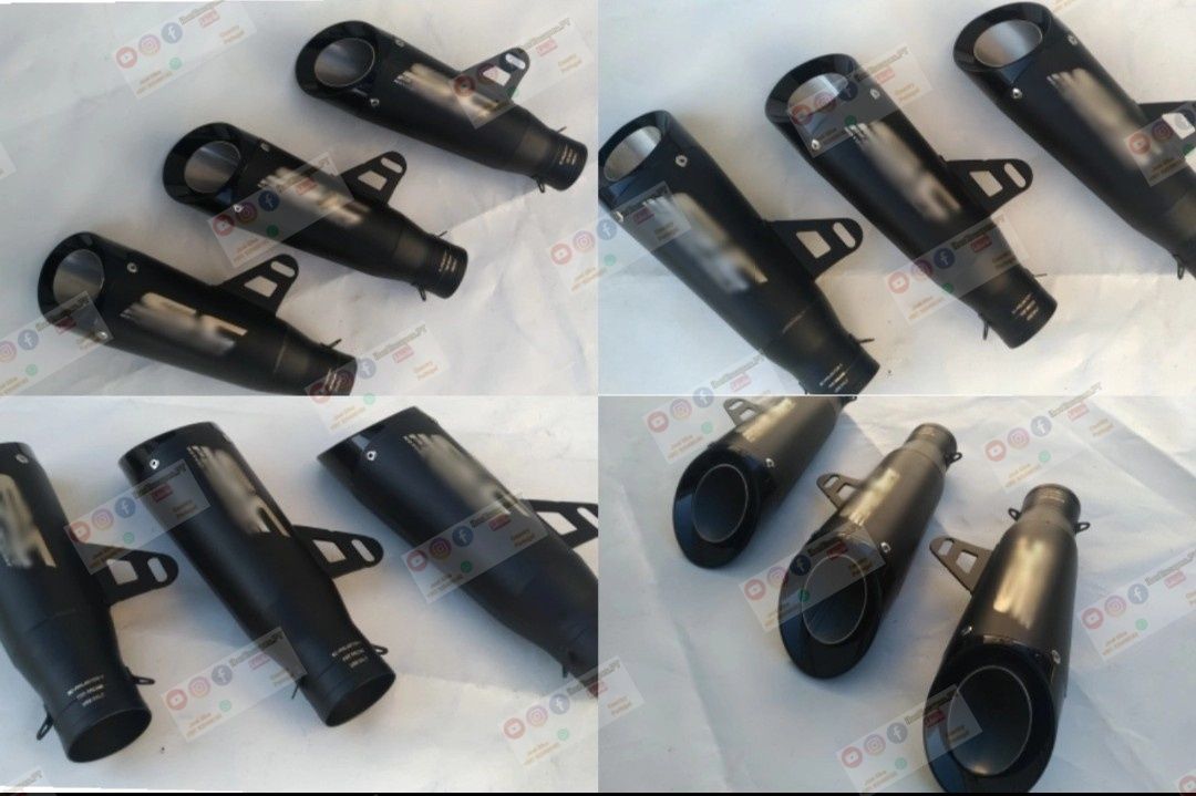 Escape ponteira SC Project Akrapovic 65E silênciador dB killer a parte