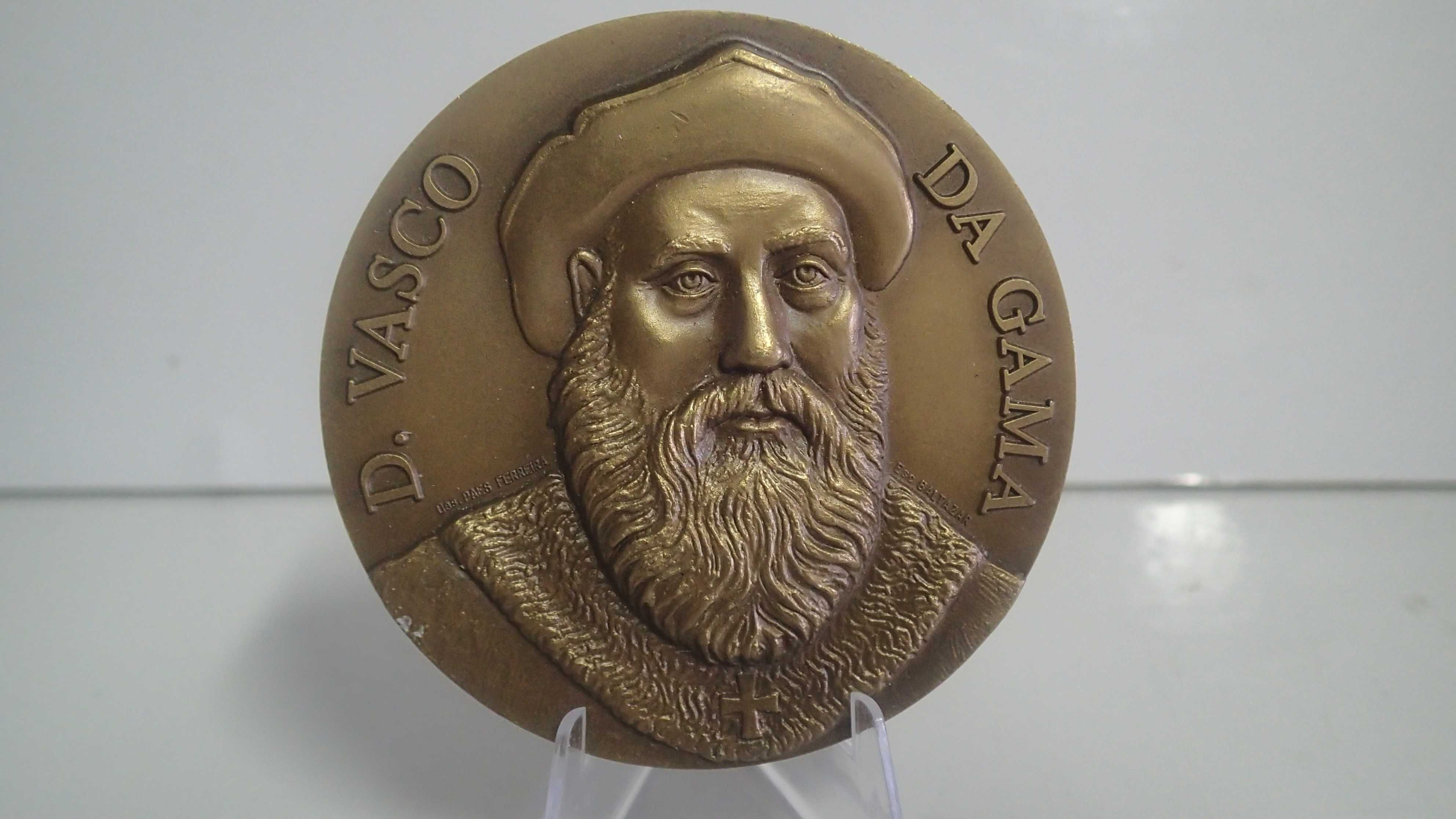 Medalha em Bronze de D. Vasco da Gama