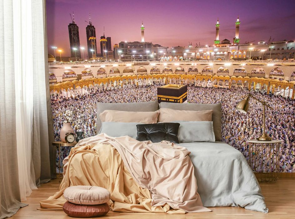 Fototapeta Ludzie Widok Sztuka Tłum 3D Twój Rozmiar + KLEJ