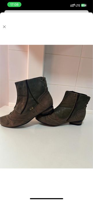 Ботинки mustang ковбой бохо стімпанк готіка