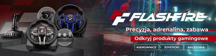 Flashfire Js3601v Joystick Z Technologią Halla, 32-bit Arm, 4 Osie Hat