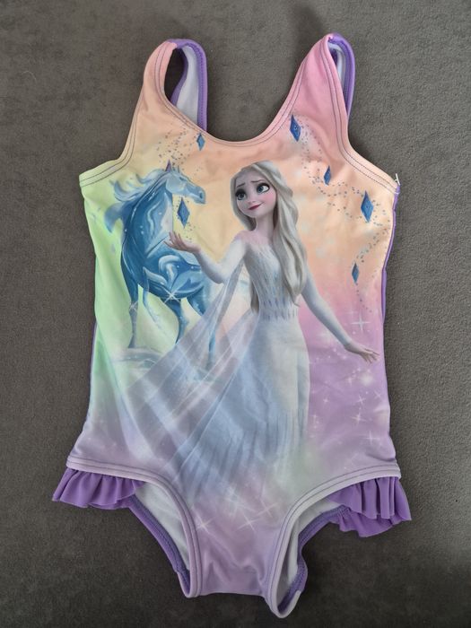 Dziewczęcy jednoczęściowy strój kąpielowy r.92 Frozen H&M