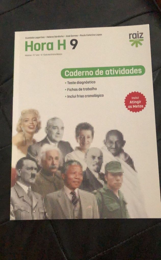 Hora H 9 Caderno de atividades de História 9° ano nunca usados