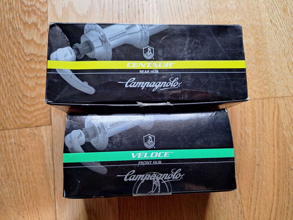 Rowerowe piasty CAMPAGNOLO (przód, tył) nowe