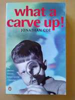 Książka po angielsku 'What a carve up' Jonathan Coś ciekawa lektura