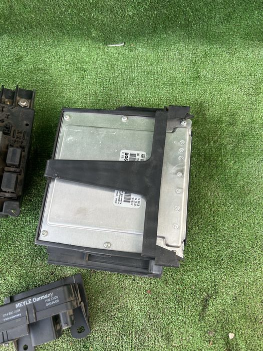 Комплект Мозги+блок предохранителей+реле свечей накала Мерседес Мл163