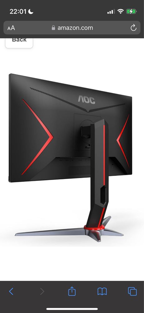 Monitor AOC  IPS 2k 165hz 250€