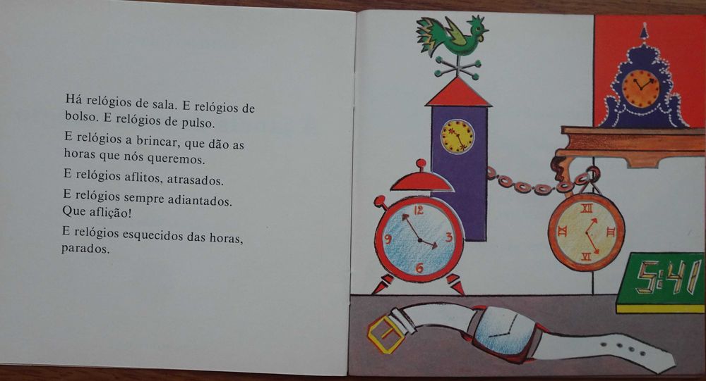 A Janela do Meu Relógio de António Torrado - Ano Edição 1985