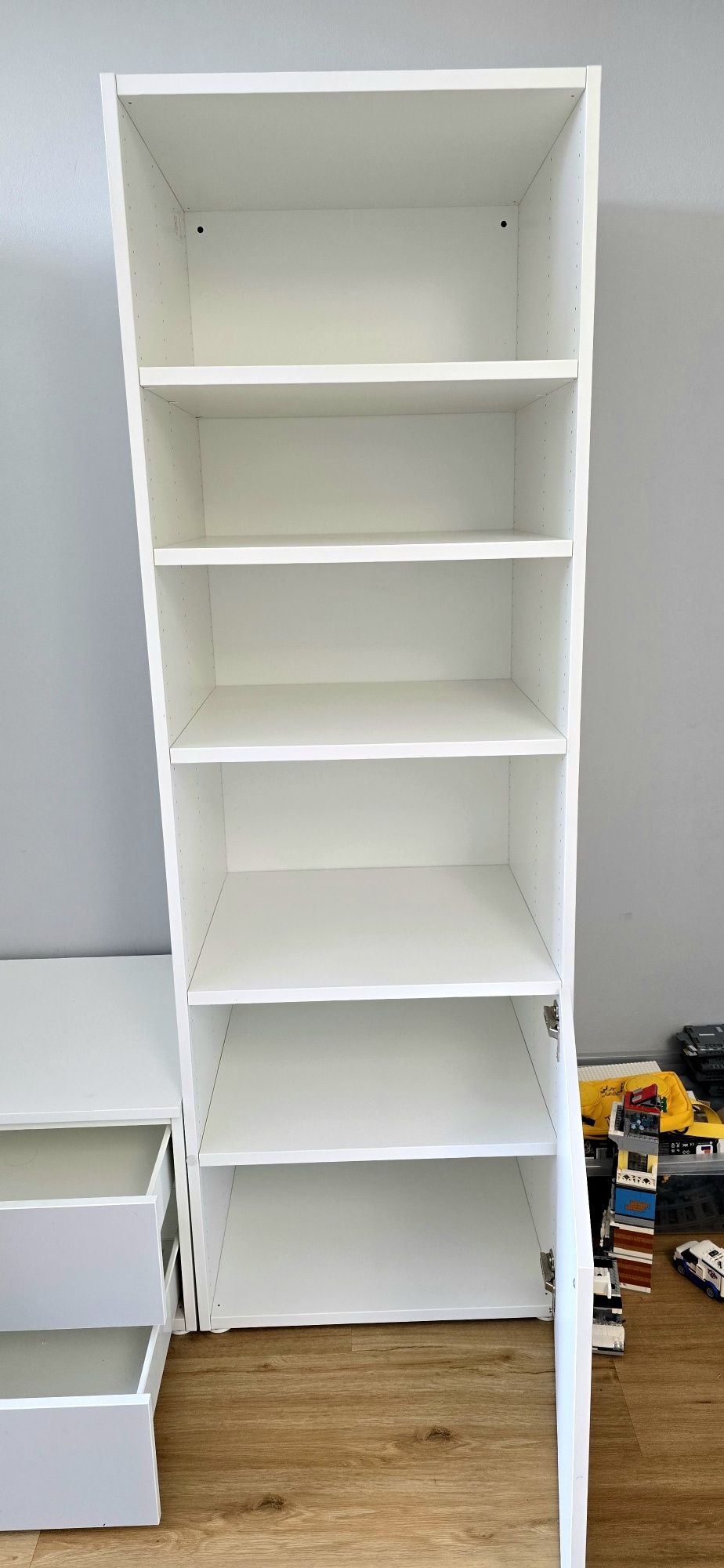 Zestaw mebli młodzieżowych z szafą IKEA Platsa