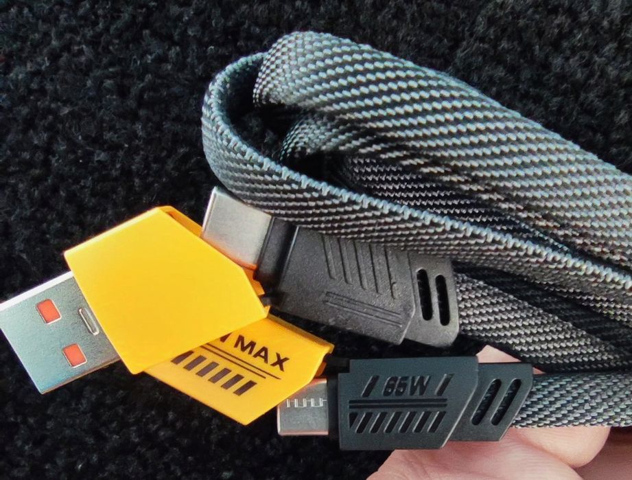 USB кабель 4 in 1 65W/6A PD 27W Fast charging