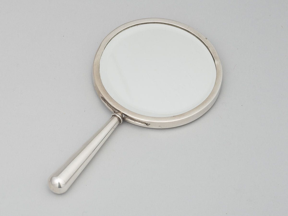 Espelho de mesa em prata Portuguesa