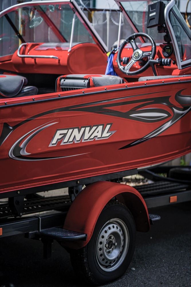 Продам човен Finval з мотором Yamaha 130 к.с. | Ідеальний стан!