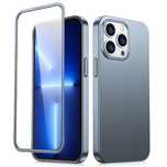 Etui pokrowiec do iPhone 13 Pro Max  tył i przód + szkło hartowane