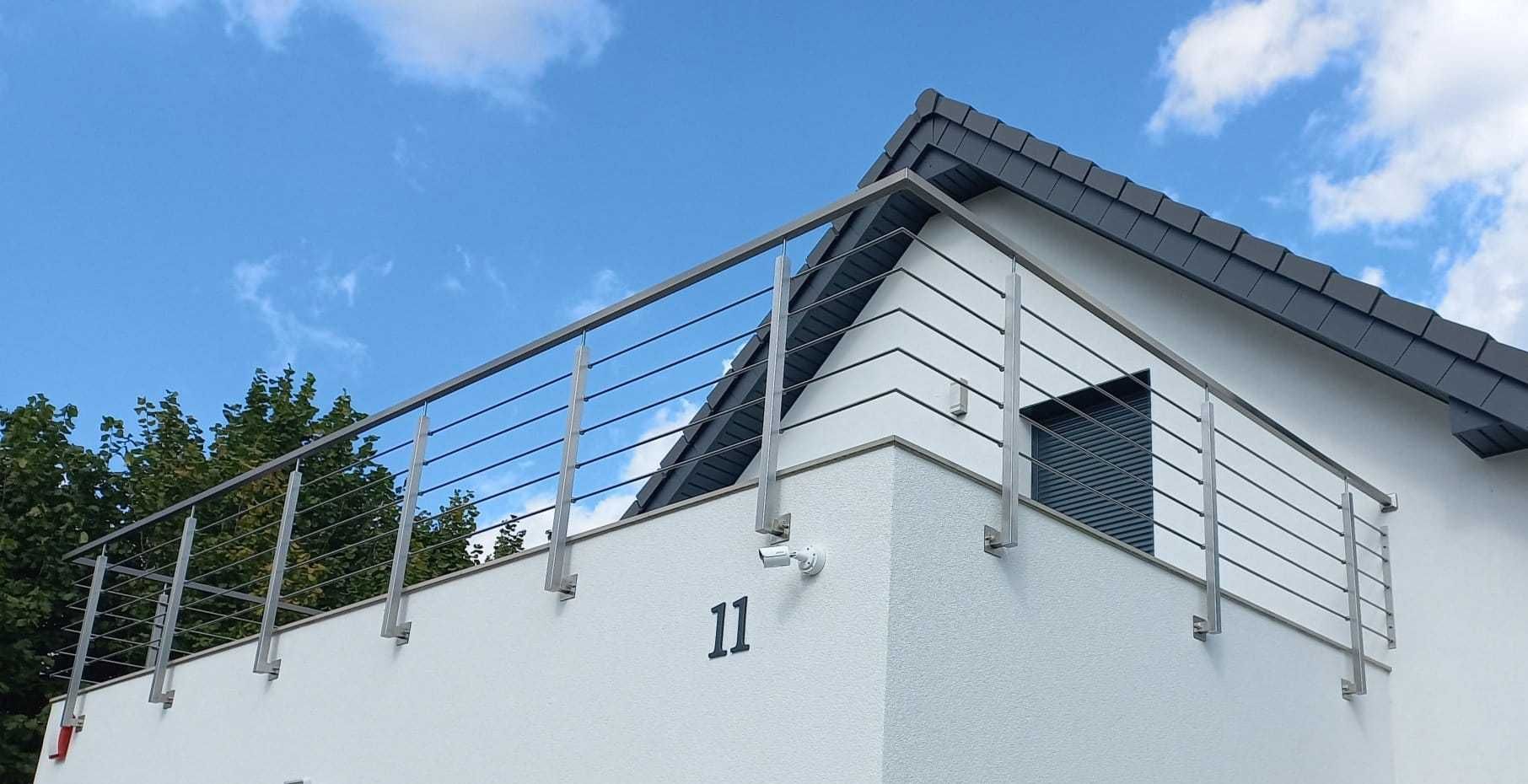 Balustrady ze stali nierdzewnej