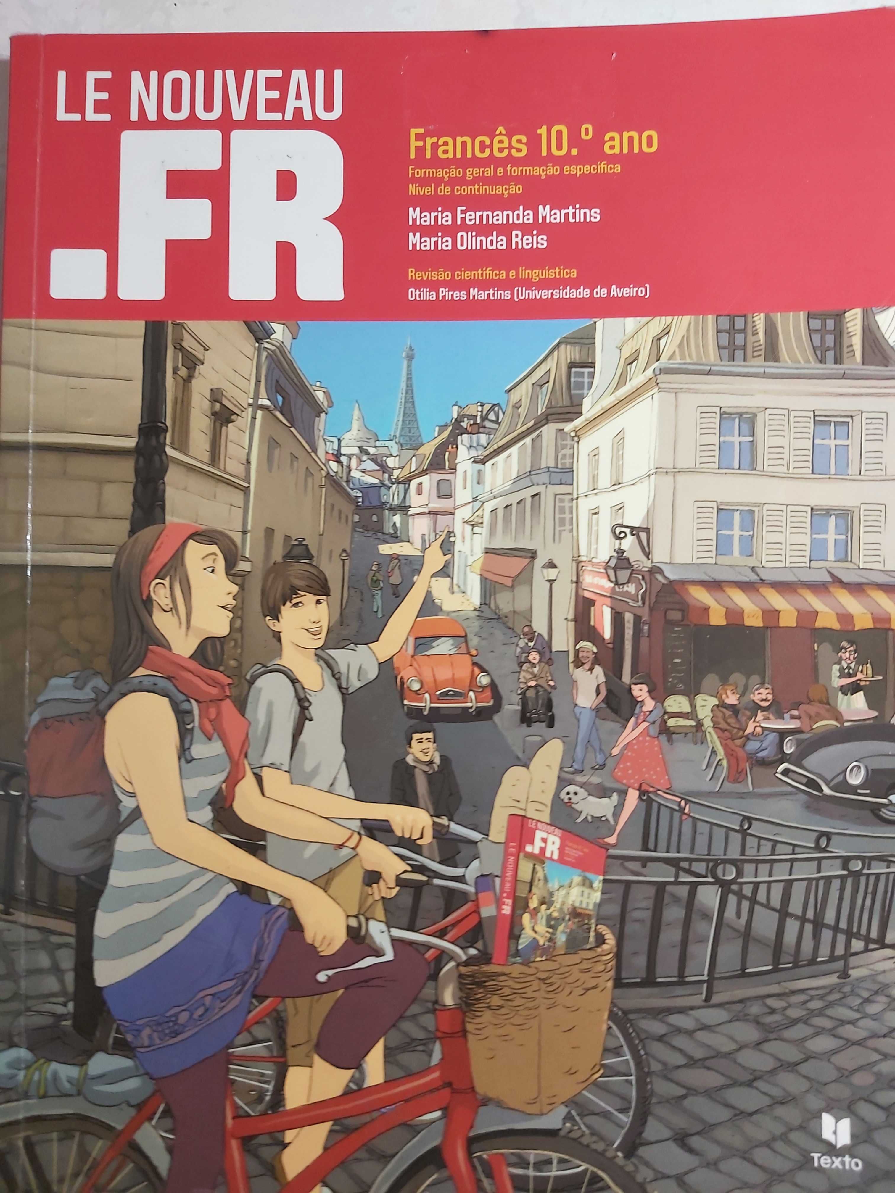 Livros Francês 10º Ano Le Nouveau .FR