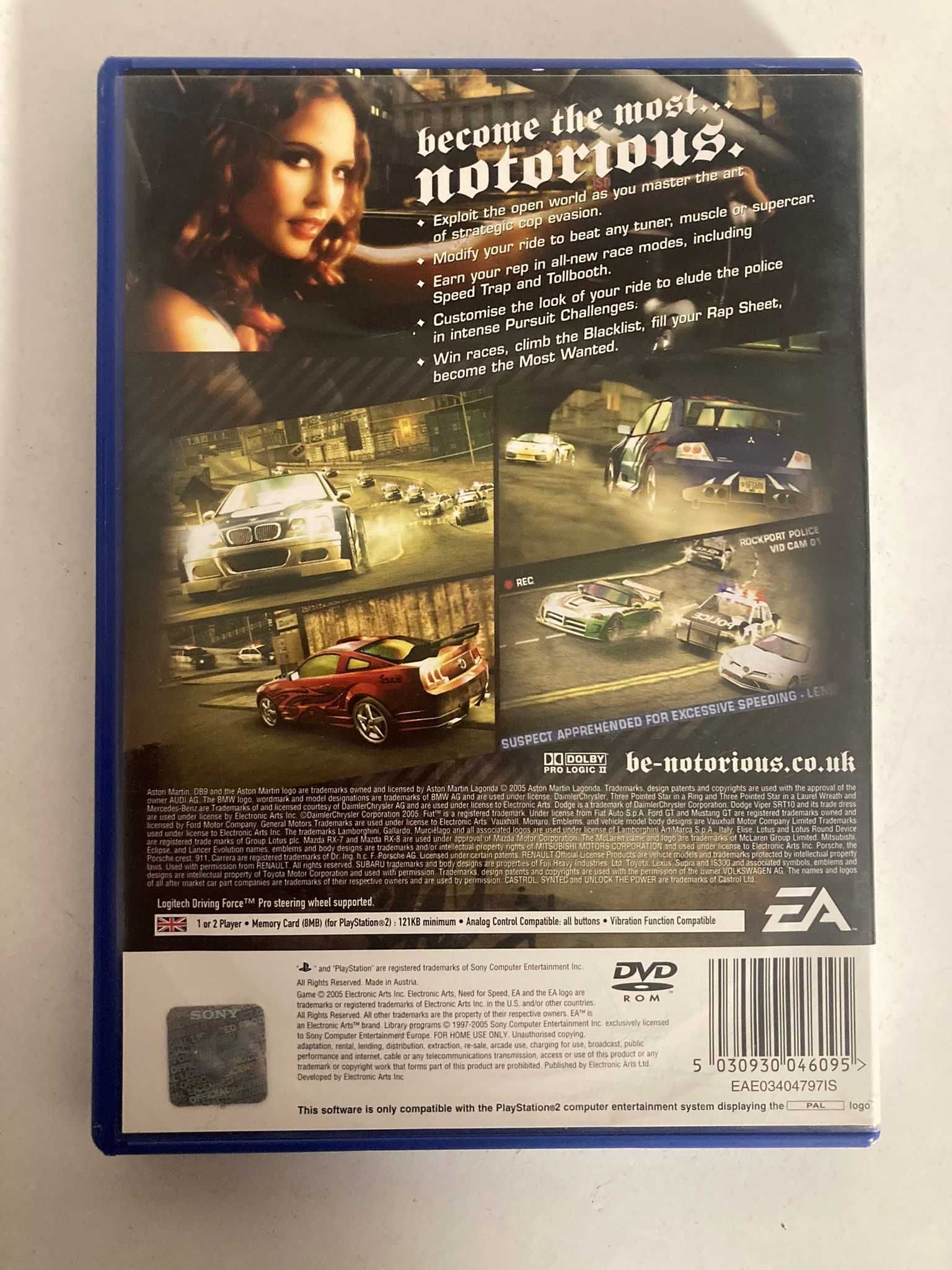 PS2 - Need For Speed: Most Wanted