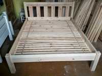 Nowe solidne drewniane sosnowe łóżko 140x200