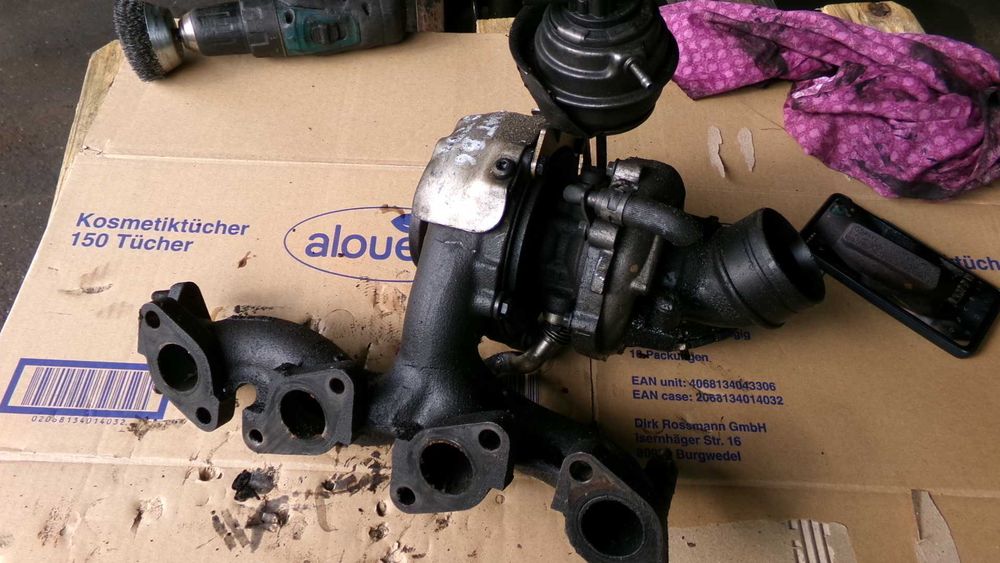 Paz55 Turbina turbosprężarka volkswagen passat b6 2.0tdi wysyłka częśc