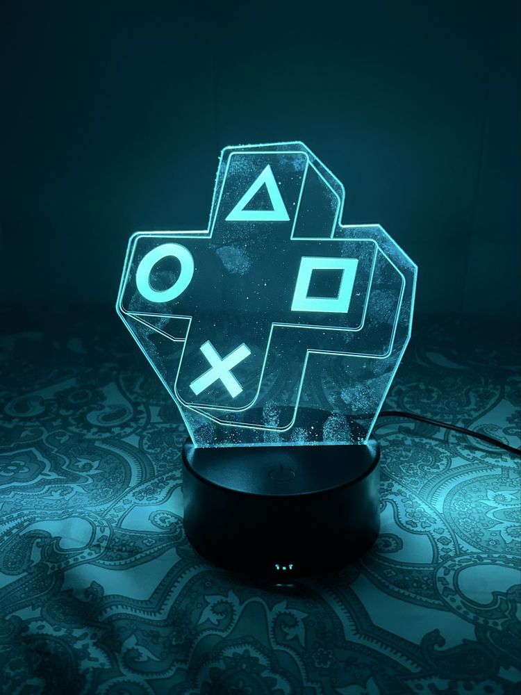 Luz 3D novas na caixa