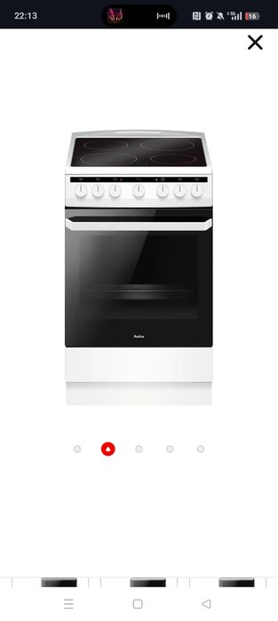 Kuchnia elektryczna Amica wolnostojąca