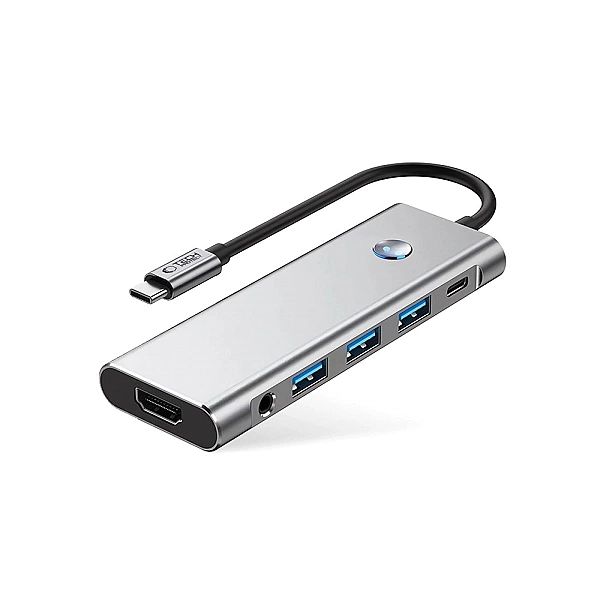 Tech-Protect Hb04 Hub Adapter 9In1 Type-C + Usb2.0 + Usb3.0 + Hdmi 4K