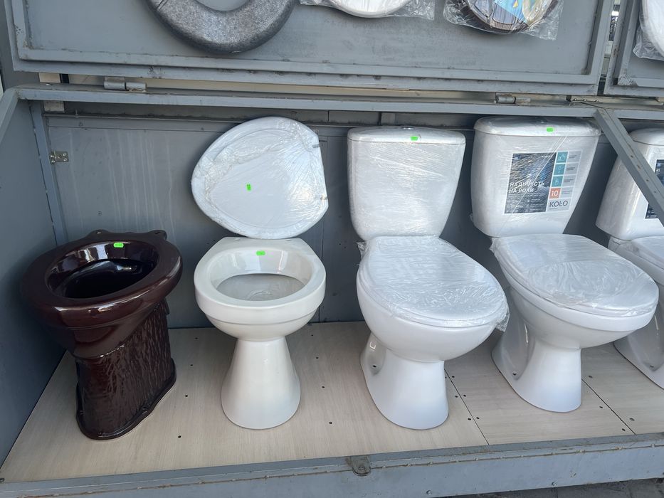 Унитаз -компакт/ дачник/ унитаз- ушастик( пласт.бачок)