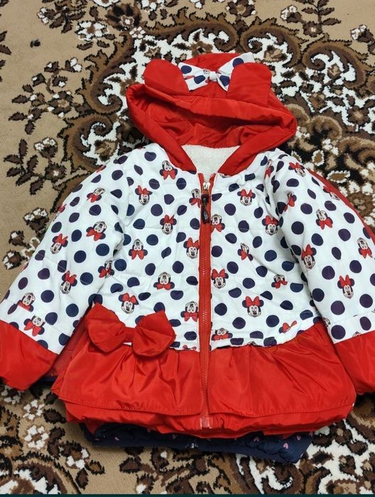 Куртки утеплённые на 4-5 лет
