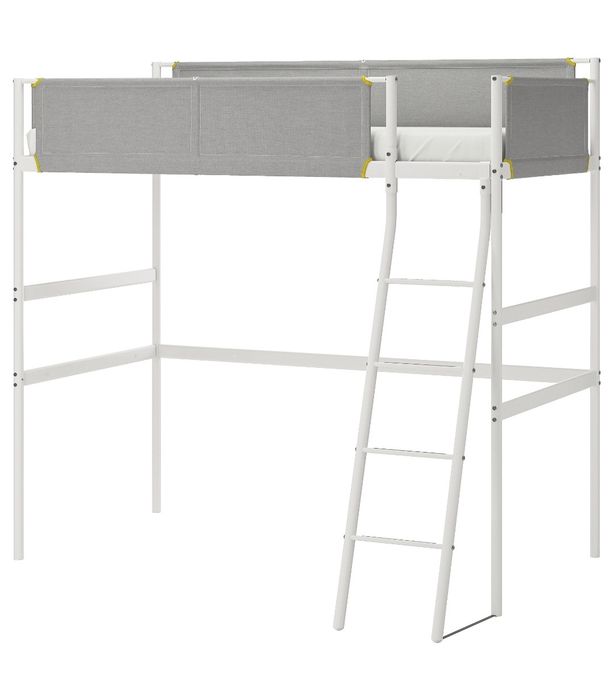 Łóżko na antresoli IKEA vitval+materac/dostawa