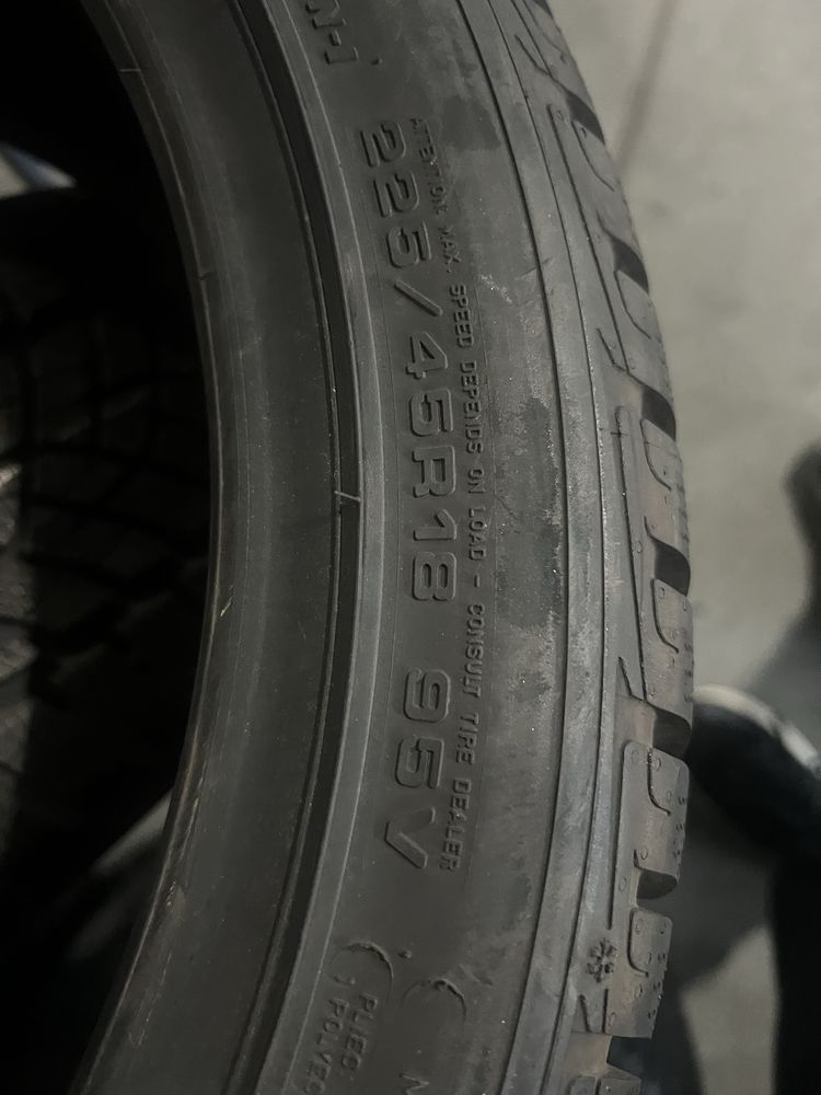 255/40/18+225/45/18 R18 Goodyear Ultra Grip Pirfomance + 4шт нові зима