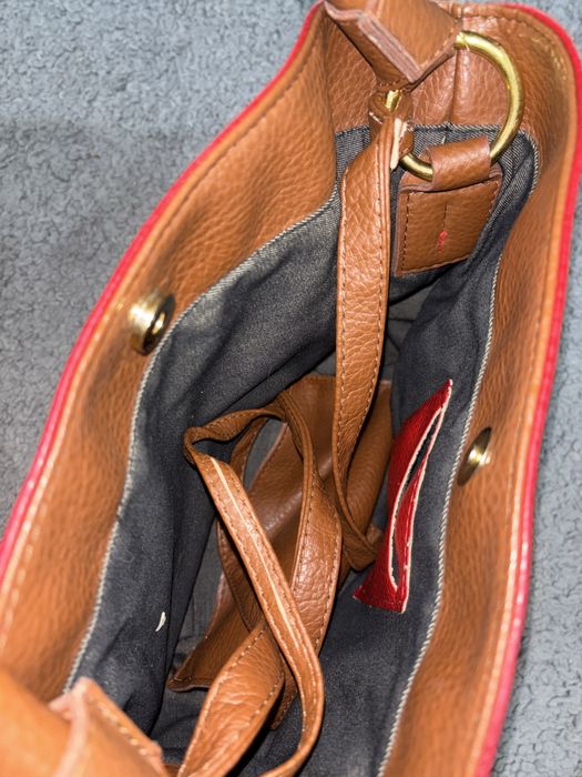 шкіряна сумка Valentino