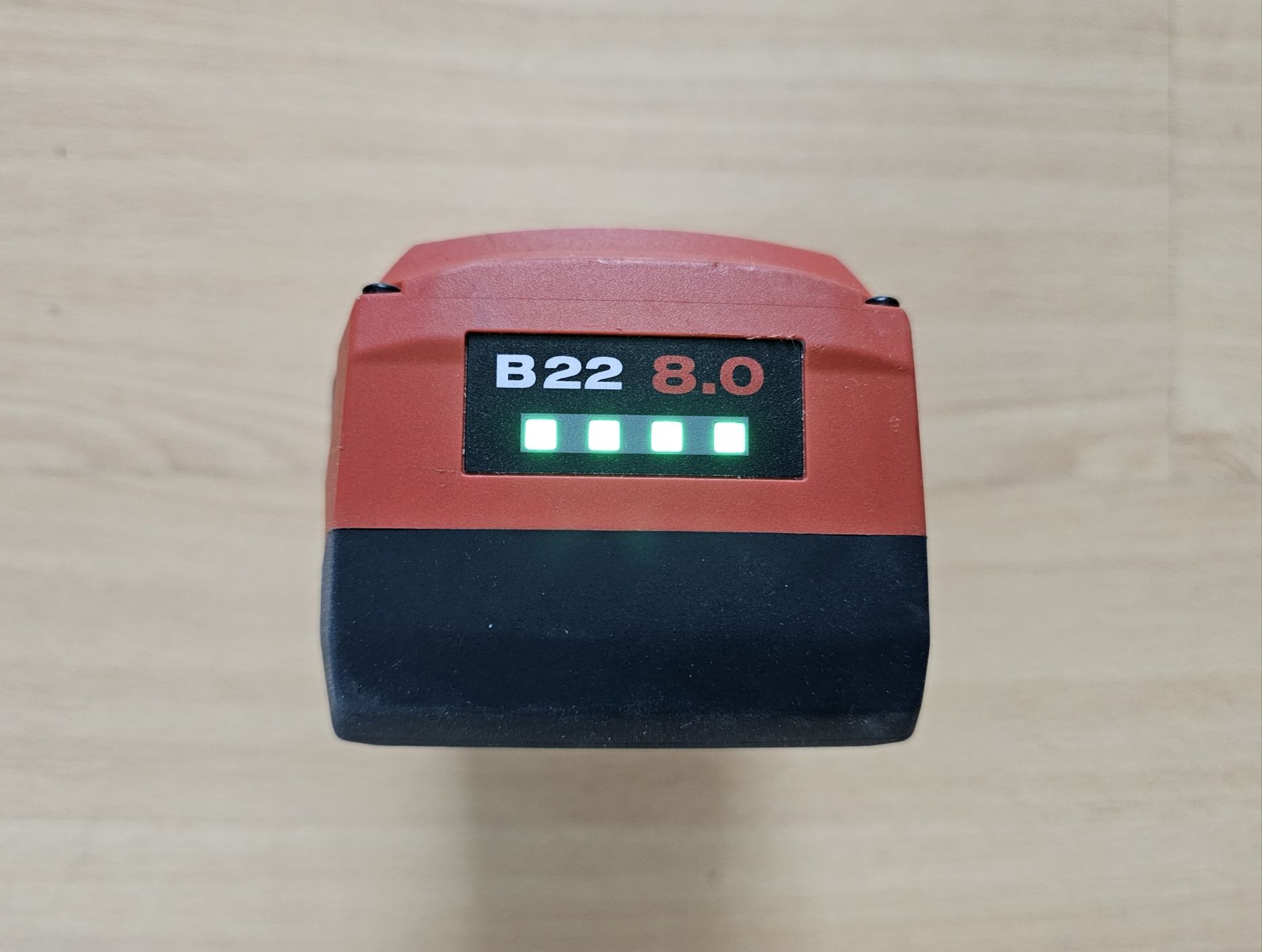 HILTI B22 8.0Ah 22V Akumulator Aku B22 8.0Ah 22V Idealny Lipiec 2021