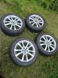 Felgi 19 5x114,3 z oponami Continental 225/55/19