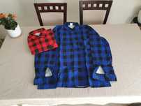 2xKoszula Robocza Flanelowa 170cm 41/42 Rozm. M Polski Produkt!