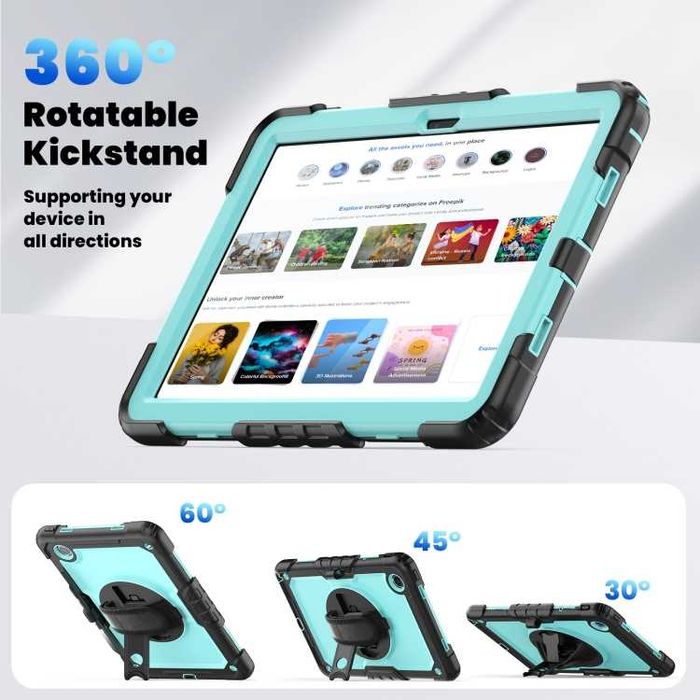 Pancerne Mocne Etui z Osłoną Ekranu do Lenovo Tab M11