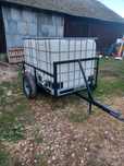 przyczepka, beczka, mauzer 1000l