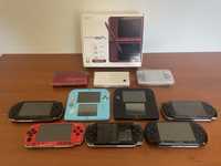 Consolas Nintendo e PlayStation (PSP)