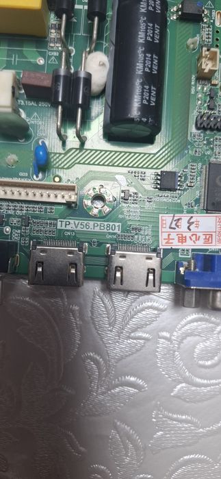Placa tv main borde
